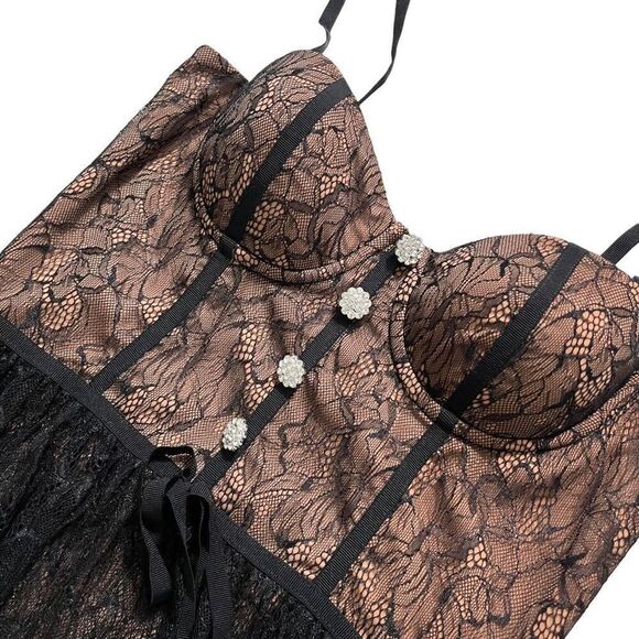 MAJORELLE Carley Mini Dress in Black‎ - Picture 11 of 11